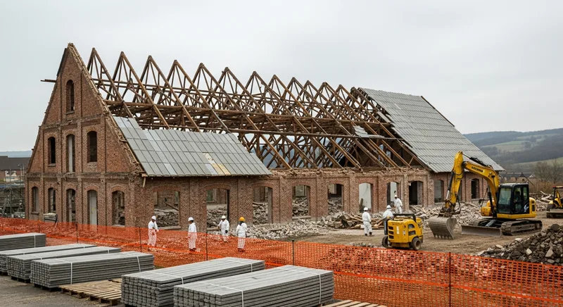 Chantier de référence : avant démolition, Moselle (57)